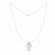 Lantisor 50 cm, model charm baiat - argint 925