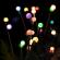 Set 2 x lampa de gradina cu panou solar, 22 led, multicolor, 10w