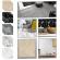 Set 4 placi decorative autoadezive, aspect marmorat, 60x60cm, pvc