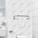 Set 4 placi decorative autoadezive, aspect marmorat, 60x60cm, pvc