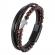 Set curea de piele naturala maro sau neagra, bratara cu cruce