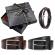 Set curea de piele naturala maro sau neagra, bratara cu cruce
