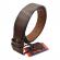 Set curea de piele naturala maro sau neagra, bratara cu cruce