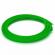 Set protectie jante, calitate premium, 4 inele din plastic, culoare verde