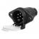 Priza remorca cu 7 pin, tip s, tensiune 24v, destinatie tir, camion
