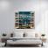 Folie imprimata color pentru decor perete locuinta, dimensiune 125 x 110cm,