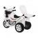 Motocicleta electrica pentru copii m1 r-sport - alb