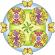 Set de creatie mandala flori si fluturi