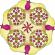 Set de creatie mandala flori si fluturi
