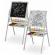 Tabla educationala cu doua fete si accesorii ricokids rk-800, 101 x 54 x 55 cm, gri