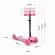 Trotineta cu roti cu led ricokids loco 765102 - roz