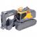 Excavator dickie toys volvo tracked excavator 23 cm cu lumini si sunete