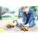 Excavator dickie toys volvo tracked excavator 23 cm cu lumini si sunete