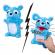 Jucarie de plus simba screamerz bear 30 cm cu sunete