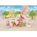 Set de joaca sylvanian families - stand cu tricicleta pentru popcorn