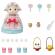 Set de joaca sylvanian families - stand cu tricicleta pentru popcorn
