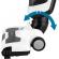 Aspirator vertical si mop 3 in 1 fara fir ecg vt 4420 simon, 75 w, baterie
