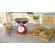 Cantar mecanic de bucatarie eta storio 5777 rosu, 5 kg, precizie 25g, vas 5 l