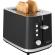 Prajitor de paine ecg st 2766 vintage nero, 925 w, 2 felii, 7 niveluri de