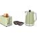 Prajitor de paine ecg st 2766 vintage olive, 925 w, 2 felii, 7 niveluri de