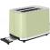 Prajitor de paine ecg st 2766 vintage olive, 925 w, 2 felii, 7 niveluri de