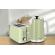Prajitor de paine ecg st 2766 vintage olive, 925 w, 2 felii, 7 niveluri de
