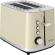 Prajitor de paine ecg st 2766 vintage vanilla, 925 w, 2 felii, 7 niveluri de