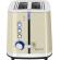 Prajitor de paine ecg st 2766 vintage vanilla, 925 w, 2 felii, 7 niveluri de