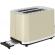 Prajitor de paine ecg st 2766 vintage vanilla, 925 w, 2 felii, 7 niveluri de