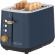 Prajitor de paine ecg st 2768 timber petrol, 925 w, 2 felii, 7 trepte, otel