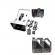 Set mașină de fum profesionala si lichid fum 9 l, ideallstore®, telecomanda, 1500 w