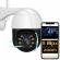 Camera de supraveghere, panou solar , jt-8181xm, rezistenta la ploaie si praf, alb, wifi ip66