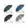 Umbrelă din poliester cu ax si maner din lemn, deschidere manuala, 88 cm