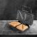 Sandwich maker ecg s 2120 grande, 900 w, 4 sandvisuri triunghiulare, design din