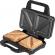 Sandwich maker ecg s 2120 grande, 900 w, 4 sandvisuri triunghiulare, design din