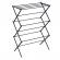 Uscator de haine etajat, pliabil, 7 m, 115.5 x 37 x 72 cm, negru, Vivo WTA15