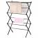 Uscator de haine etajat, pliabil, 7 m, 115.5 x 37 x 72 cm, negru, Vivo WTA15
