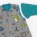 Sac de dormit cu picioruse si maneca lunga detasabila dinosaur 120 cm + manseta 2.5 tog