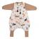 Sac de dormit cu picioruse si maneca lunga detasabila mountain animals 100 cm + manseta 2.5 tog