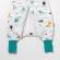 Sac de dormit cu picioruse si maneca lunga detasabila polar pals 80 cm + manseta 2.5 tog