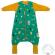 Sac de dormit cu picioruse si maneca lunga detasabila woodland animals 120 cm + manseta 2.5 tog
