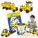 Set clics de construit vehicule de constructie 5 in 1