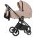Carucior compact premium carrello ultra 4 in 1 i-size 40-87 cm cu baza isofix antique beige