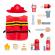 Joc de rol set de pompier 14 piese umu toys
