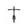 Bicicleta fara pedale momi fleet black