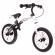 Bicicleta fara pedale cu frana si cadru variabil, roti gonflabile, boomerang sportrike - alb