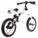 Bicicleta fara pedale cu frana si cadru variabil, roti gonflabile, boomerang sportrike - alb