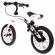 Bicicleta fara pedale cu frana si cadru variabil, roti gonflabile, boomerang sportrike - alb