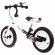 Bicicleta fara pedale cu frana si cadru variabil, roti gonflabile, boomerang sportrike - alb