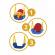 Leagan convertibil 3 in 1 edu-play jumbo 101